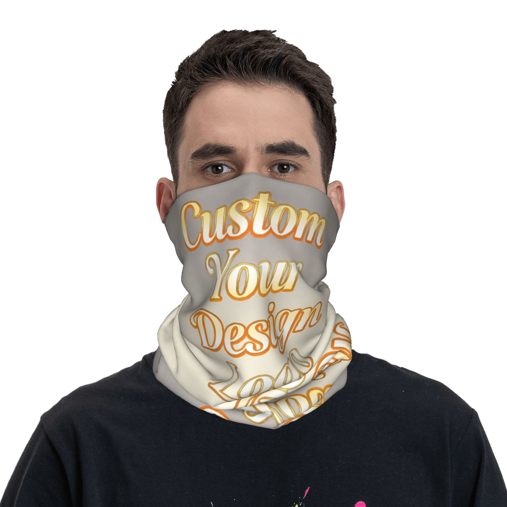 Initial Ring Custom - Bandana Personalizada com Foto e Nome