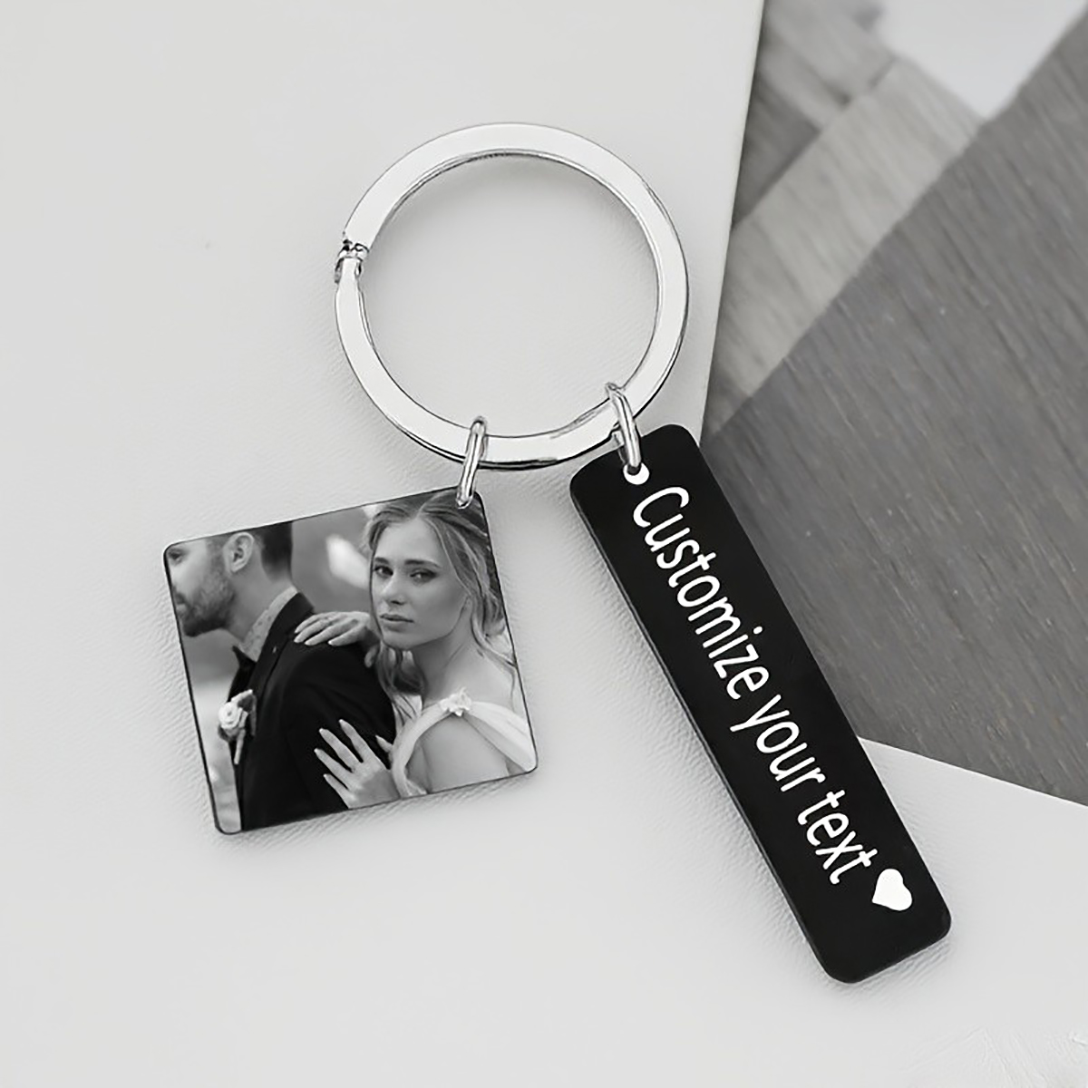 Chaveiro personalizado em aço  - Initial Ring Custom avaliação e preço
