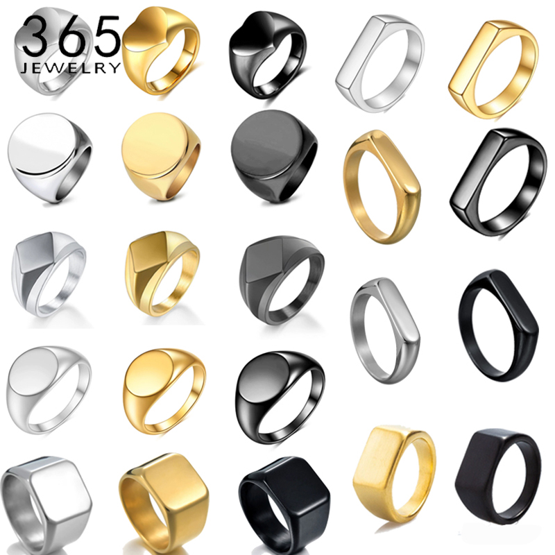 365 aço inoxidável punk rock s - Initial Ring Custom avaliação e preço