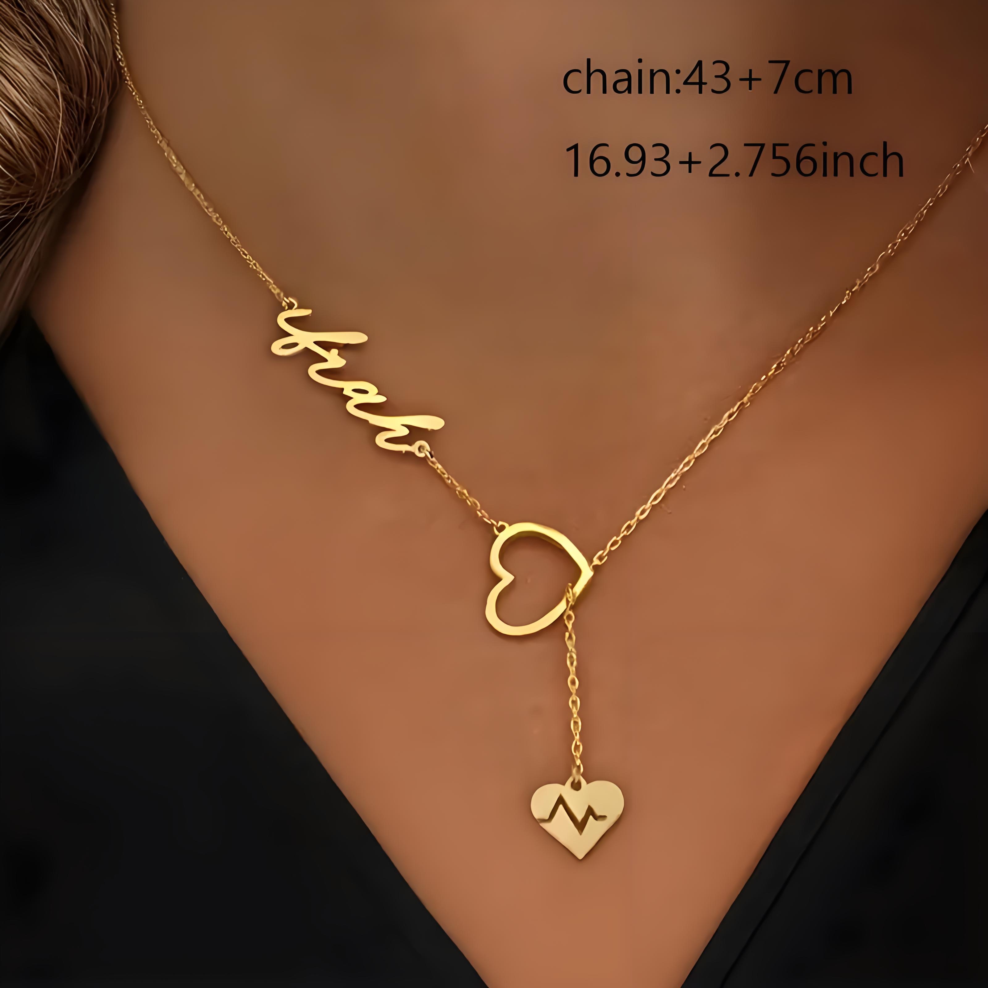Colar personalizado com nome d - Birth Flower Necklace avaliação e preço