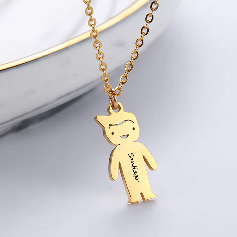 Colar com pingente de personag - Birth Flower Necklace avaliação e preço